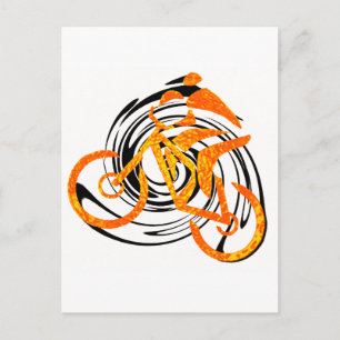 Cartão Postal Grelha Legal da bicicleta