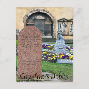 Cartão Postal Greyfriars Bobby, Edimburgo