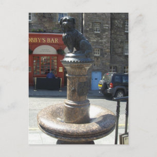 CARTÃO POSTAL GREYFRIERS BOBBY EDINBURGH