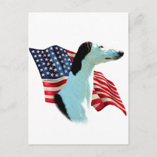 Cartão Postal Greyhound Flag