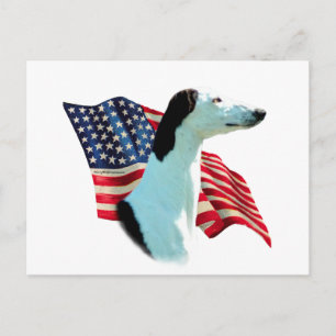 Cartão Postal Greyhound Flag