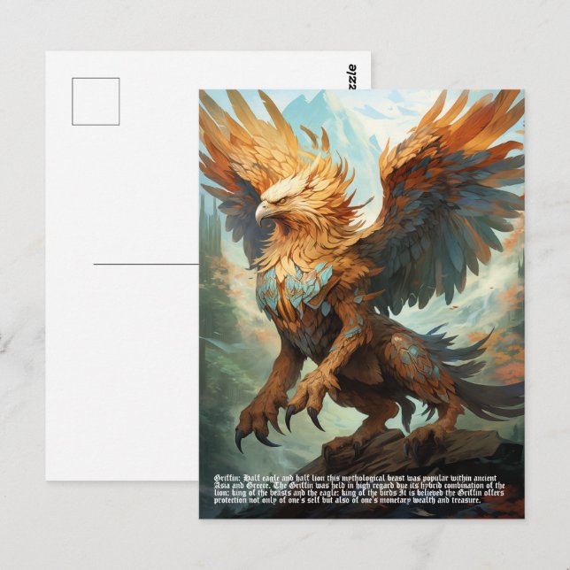 Cartão Postal Griffin (Frente/Verso)
