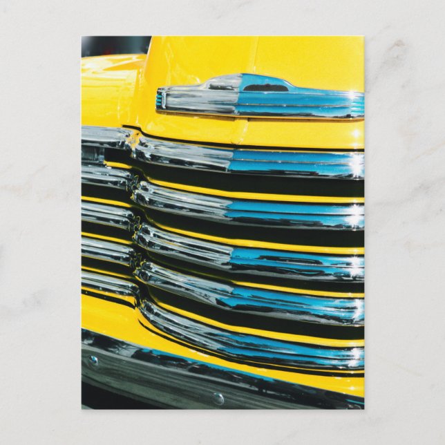 Cartão Postal Grill Amarelo (Frente)