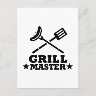 Cartão Postal Grill Master