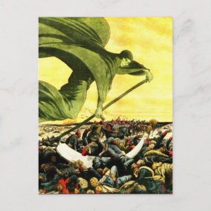 Cartão postal Grim Reaper Sky