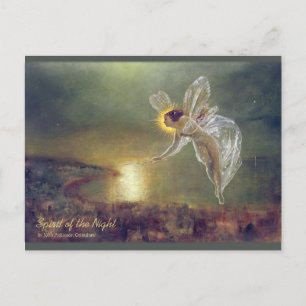 Cartão Postal Grimshaw Espírito da noite de 1879 CC0994