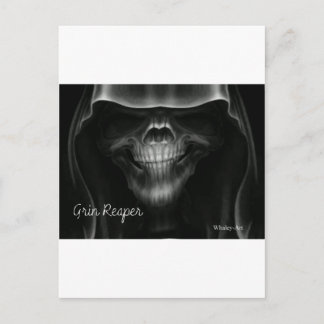 Cartão Postal Grin Reaper