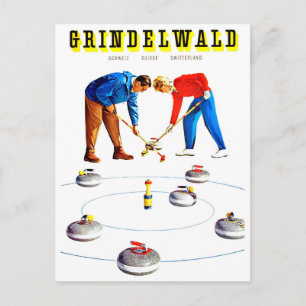 Cartão Postal Grindelwald, recreação, esporte, Suiça