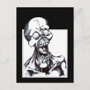 Cartão Postal Grinning Ghoul