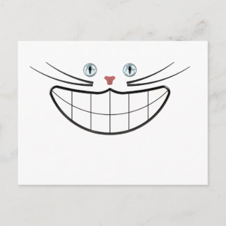 Cartão Postal Grinsekatze