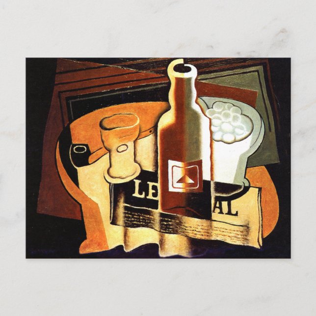 Cartão Postal Gris - A Mesa (Frente)