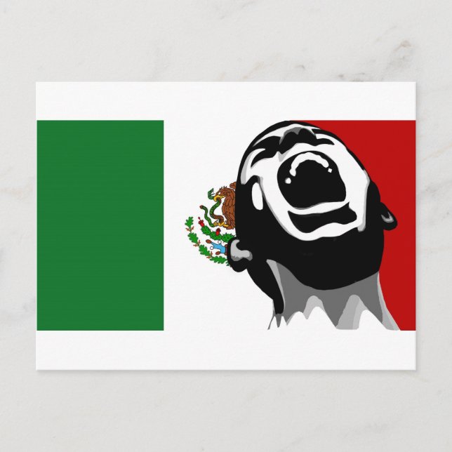 Cartão Postal Gritar para México (Frente)