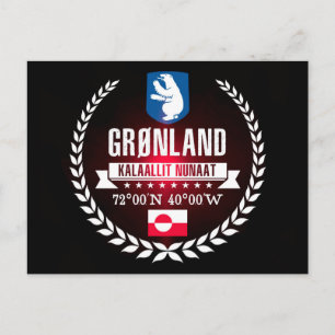Cartão Postal Gronelândia
