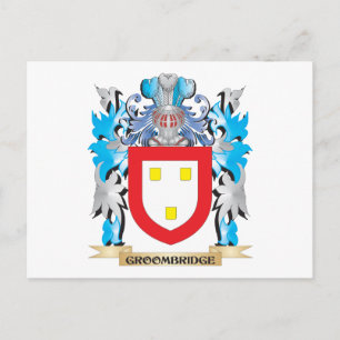 Cartão Postal Groombridge Casaco de Armas - Proteção Familiar