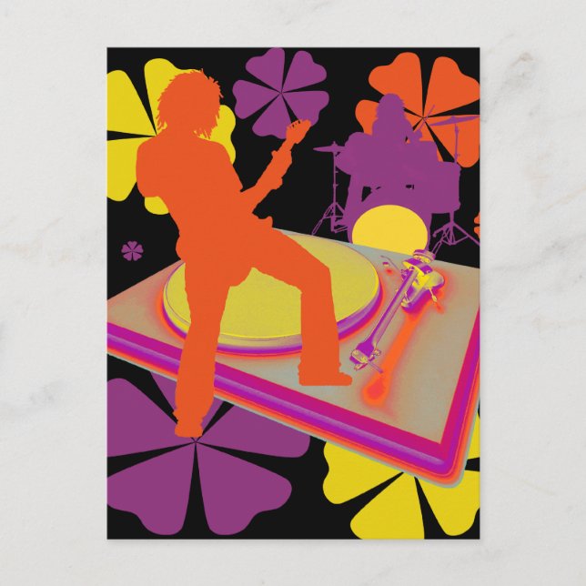 Cartão Postal Groovin' (Frente)