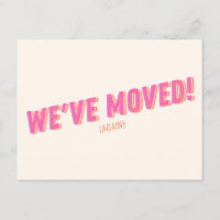 Groovy Pink Nós movemos novo lançamento móvel