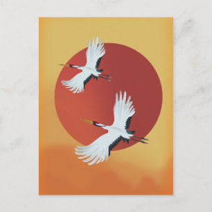 Cartão Postal Grouis japoneses