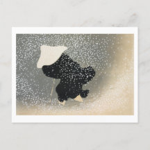 Gruas de Momoyogusa por Kamisaka Sekka