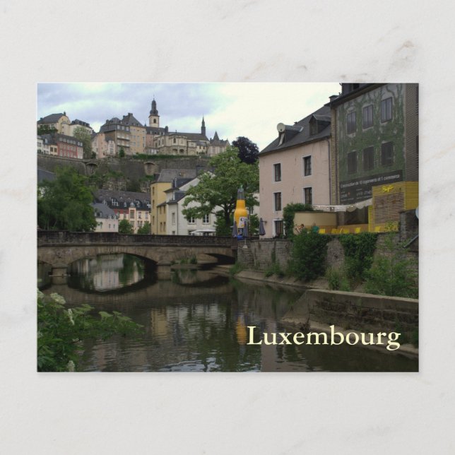 Cartão Postal Grund, Luxemburgo (Frente)