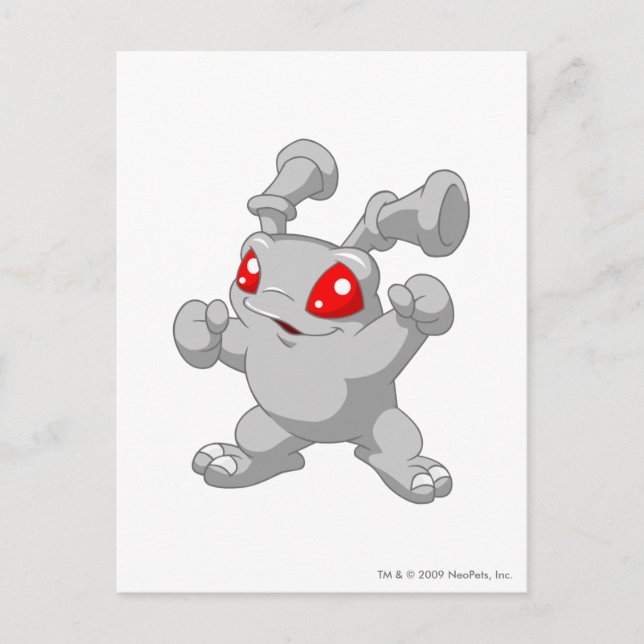 Cartão Postal Grundo Silver (Frente)