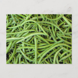 Cartão Postal grüne Bohnen