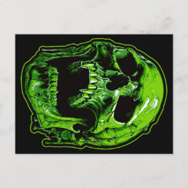 Cartão Postal Grüner Vampirschädel
