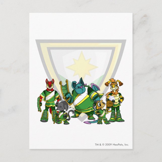 Cartão Postal Grupo Brightvale (Frente)