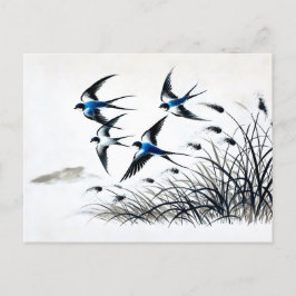 Cartão Postal Grupo de Engordas Atingindo o Céu na China