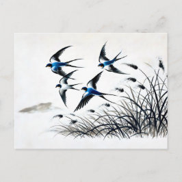 Cartão Postal Grupo de Engordas Atingindo o Céu na China