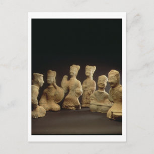 Cartão Postal Grupo de Músicos, Dançarinos e Servidores (terraco