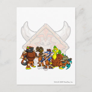 Cartão Postal Grupo Team Tyrannia