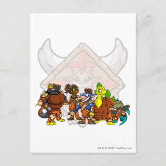 Cartão Postal Grupo Team Tyrannia