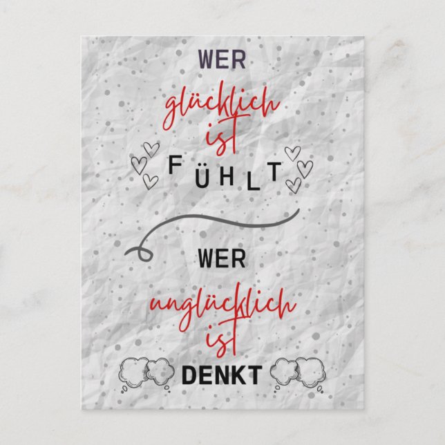 Cartão Postal Grusskarte  (Frente)