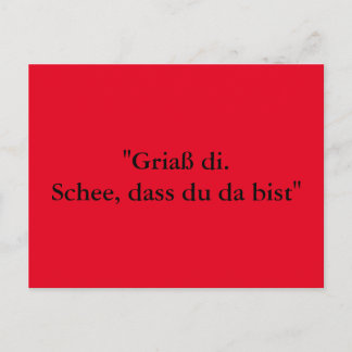 Cartão Postal Grußkarte aus Bayern