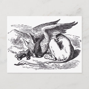 Cartão Postal Gryphon