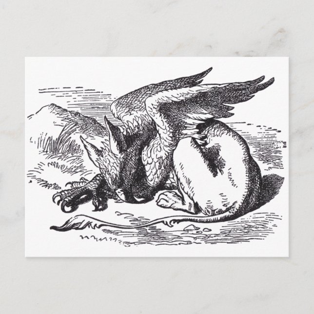 Cartão Postal Gryphon (Frente)