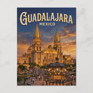 Cartão Postal Guadalajara Mexico