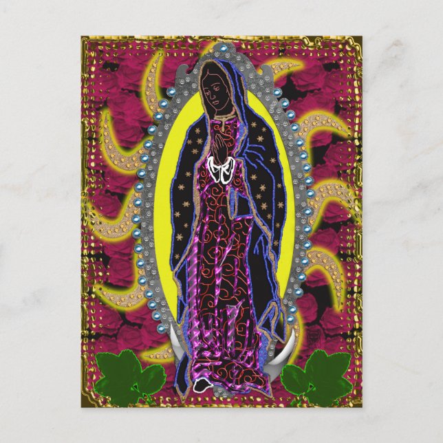 Cartão Postal guadalupana (Frente)