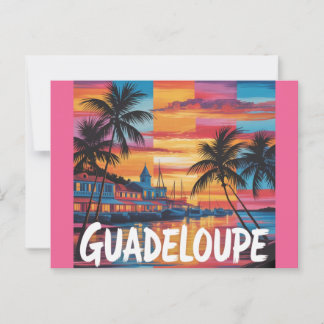 Cartão Postal Guadeloupe 