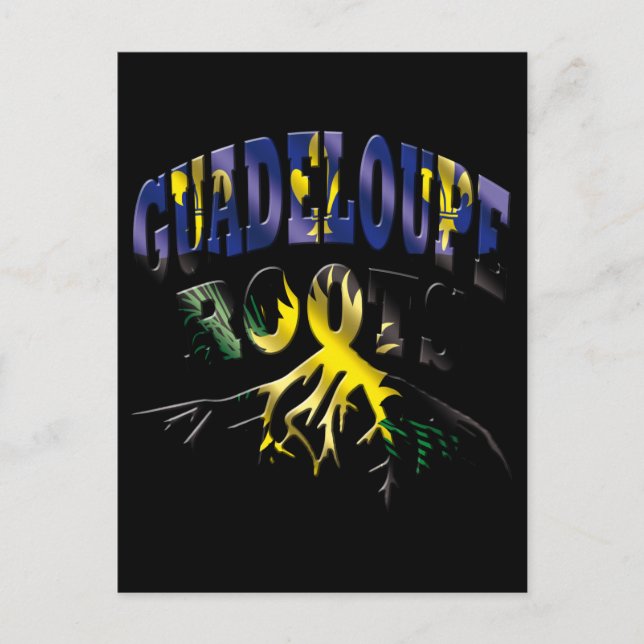 Cartão Postal Guadeloupe (Frente)