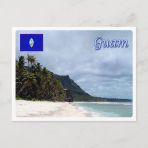 Cartão Postal Guam - Beach -