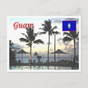 Cartão Postal Guam - Sunset -