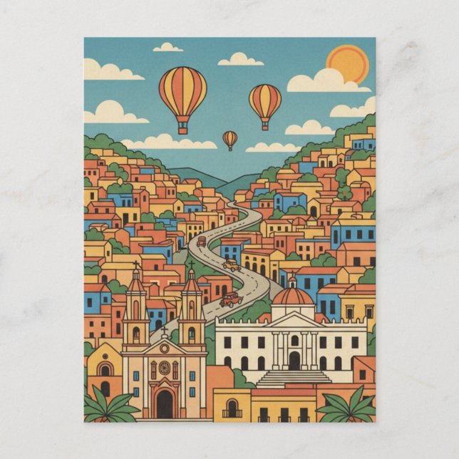 Cartão Postal Guanajuato México (Frente)