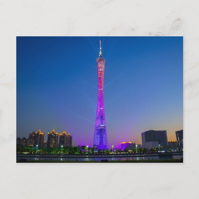 Cartão Postal Guangzhou (Frente)