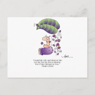 Cartão postal GUARD MY LIFE por April McCallum