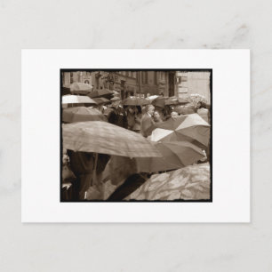 Cartão Postal Guarda-chuva