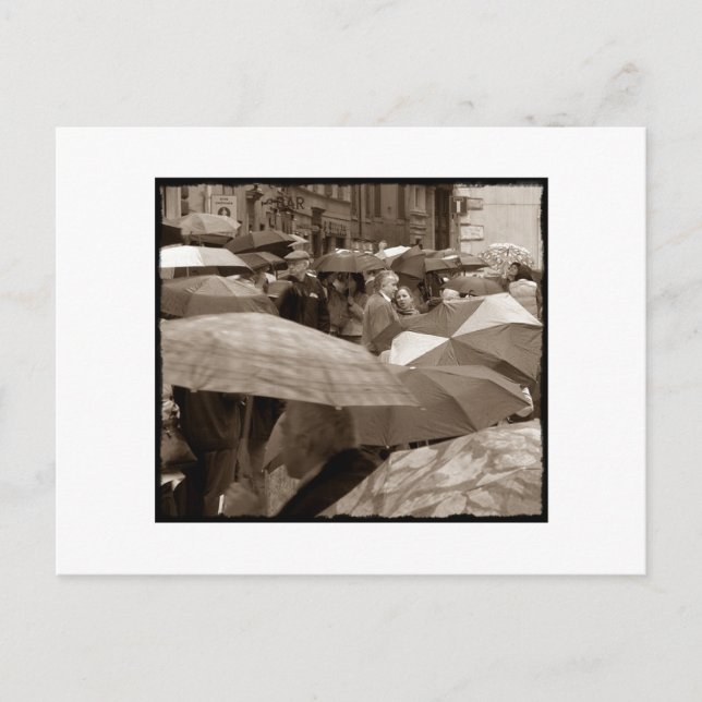 Cartão Postal Guarda-chuva (Frente)