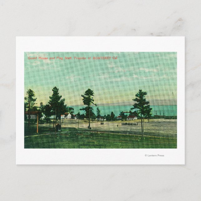 Cartão Postal Guarda, Funcionarios de Sinalizador do Presidio (Frente)