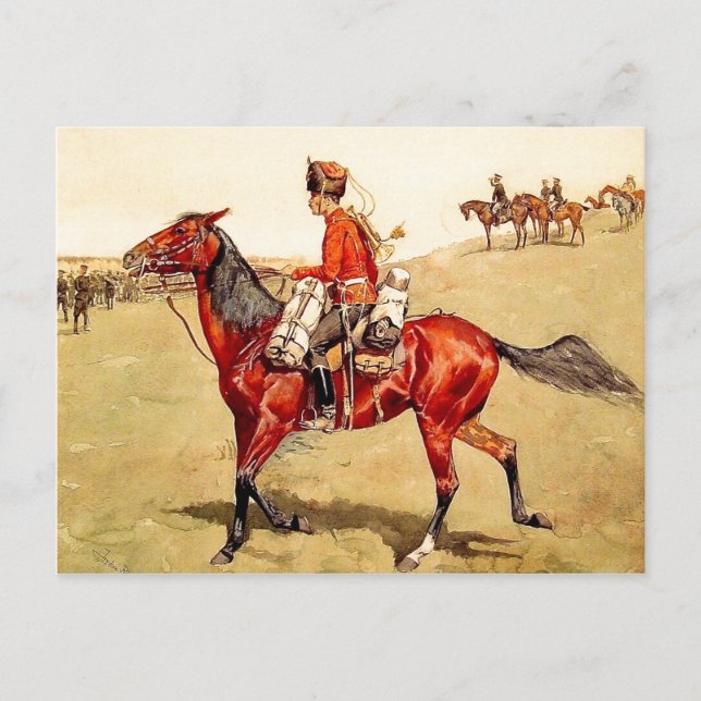 Cartão Postal Guarda russa (Frente)