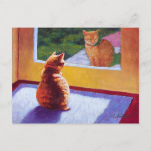 Cartão Postal Guardian Orange Tabby Manx